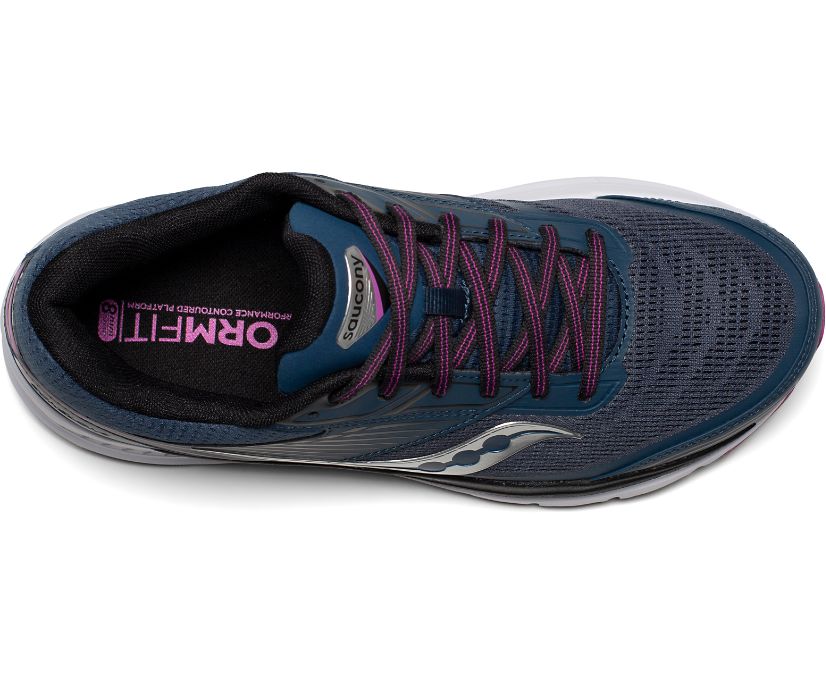 Saucony Echelon 8 Wide Women's Running Shoes Navy | Canada 103NWYB